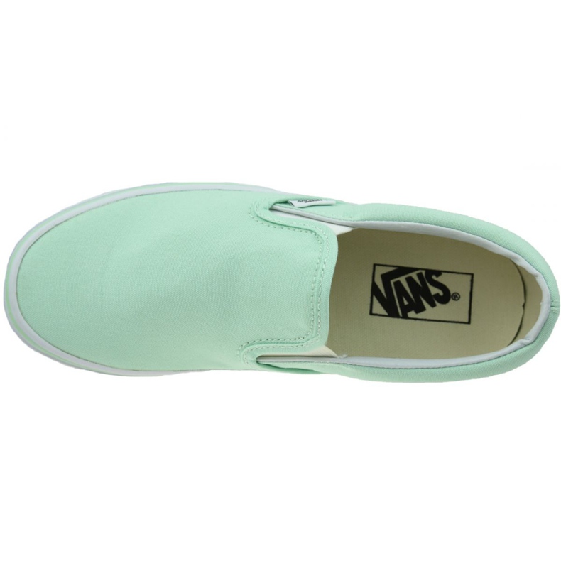 Sapatos Vans Classic Slip-On W VA38F7MQV azul 2 Sapatos Vans Classic Slip-On W VA38F7MQV azul 2
