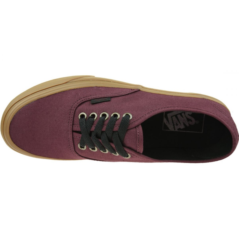 Vans Authentic M VN0A38EMU5A1 vermelho 2 Vans Authentic M VN0A38EMU5A1 vermelho 2