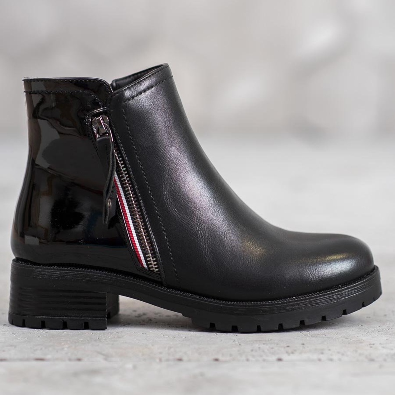 SHELOVET Trabalhadores com fechadura ornamentada preto 1