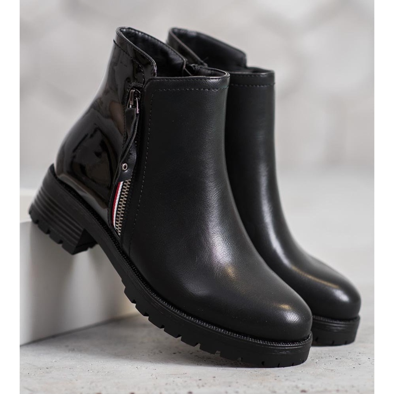 SHELOVET Trabalhadores com fechadura ornamentada preto 2