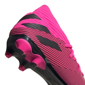 Sapatos Adidas Nemeziz 19,3 Mg M 024 EF8024 rosa tolet 2