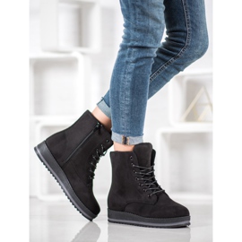 SHELOVET Caçadores de camurça na plataforma preto 2