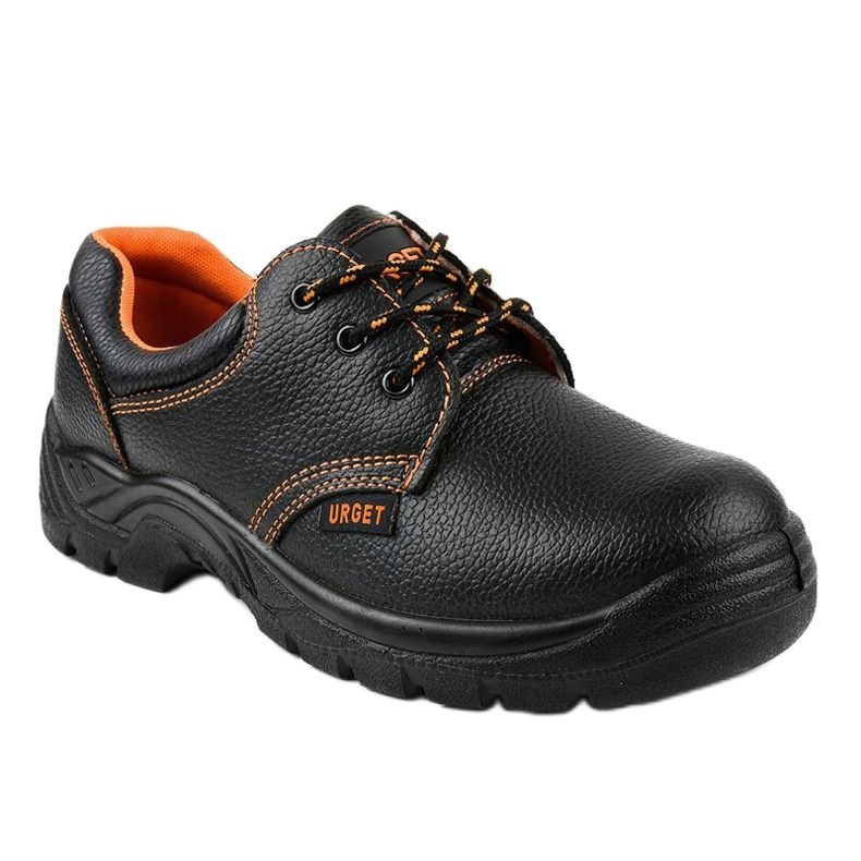 Sapatos de segurança masculinos negros HX117 preto 1