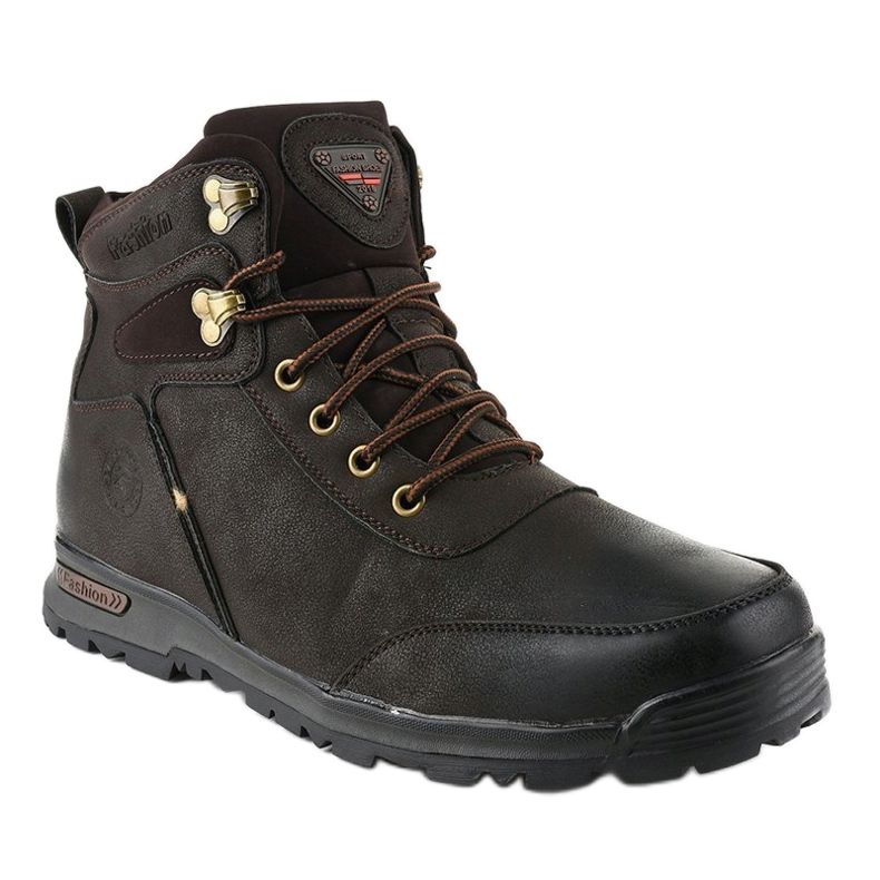 Botas isoladas marrons masculinas M70-2E castanho 1 Botas isoladas marrons masculinas M70-2E castanho 1