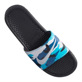 Nike Benassi Jdi Imprimir slides M 631261-027 multicolorido 2