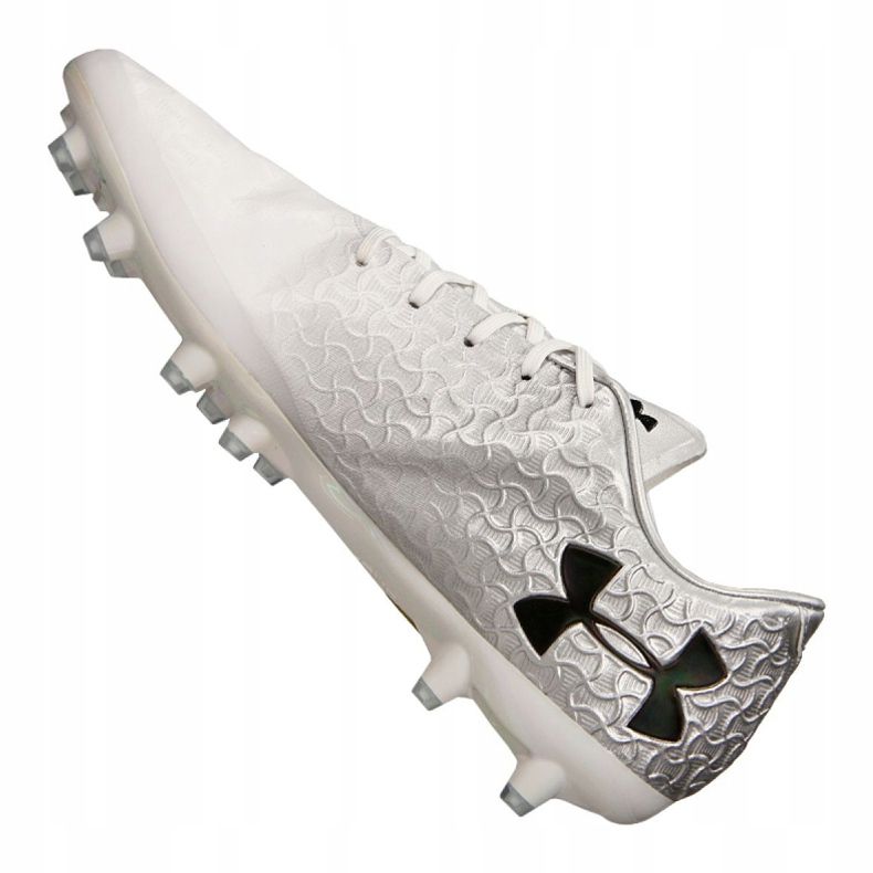 Under Armour Magnetico Pro Fg M 3000 111-100 chuteiras branco cinza 1