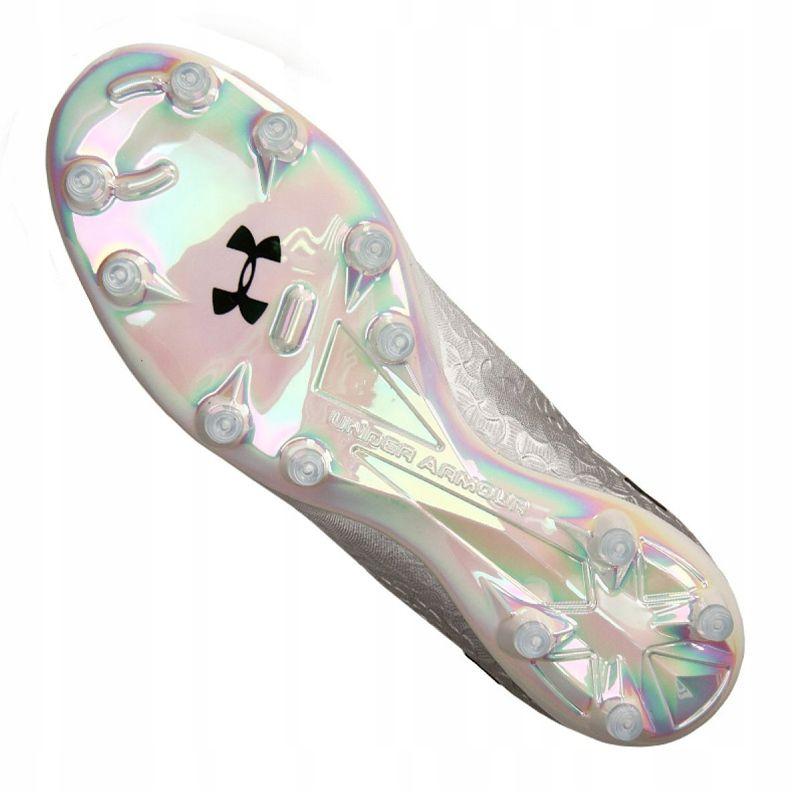 Under Armour Magnetico Pro Fg M 3000 111-100 chuteiras branco cinza 2