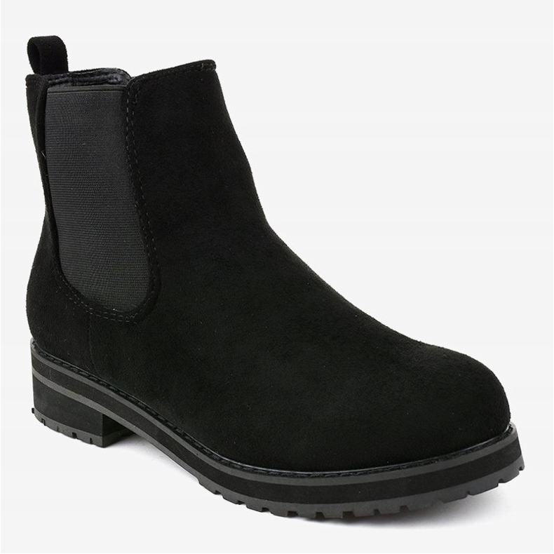 Botas isoladas pretas F-3799 preto 1