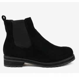 Botas isoladas pretas F-3799 preto 2