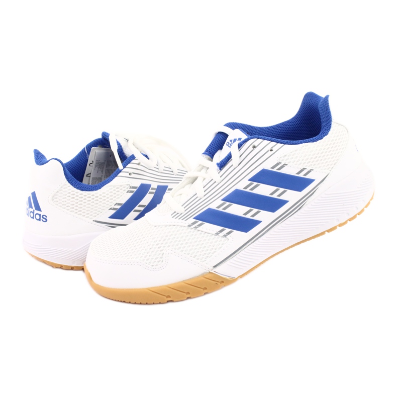Sapatos Adidas Alta Run Jr BA9426 branco azul 4