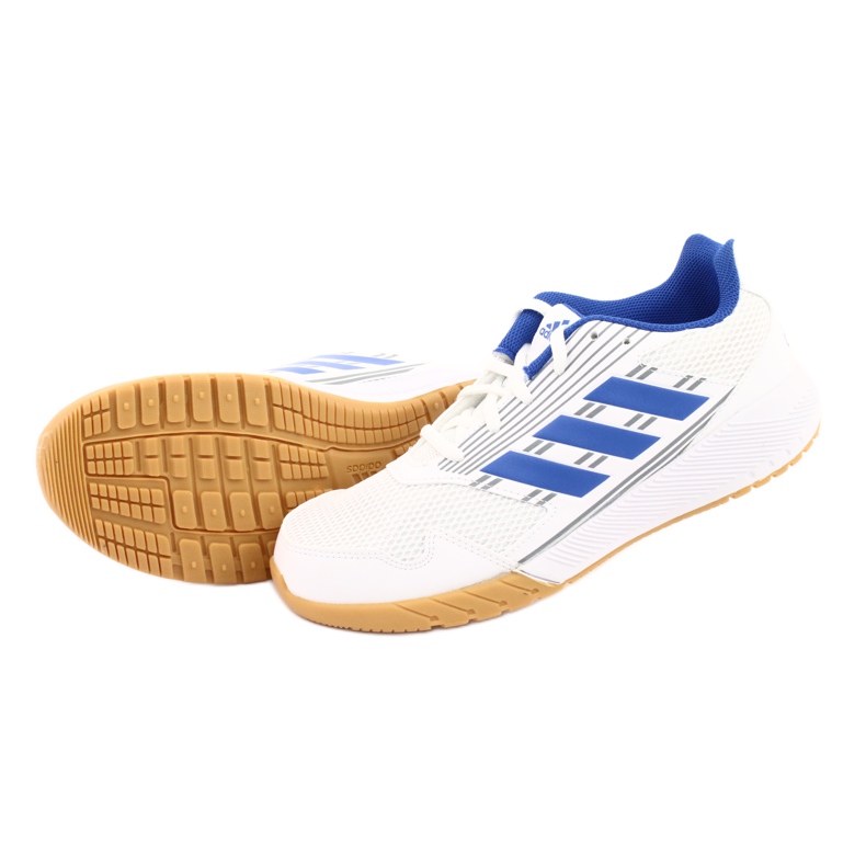 Sapatos Adidas Alta Run Jr BA9426 branco azul 5