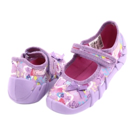 Calçados infantis Befado 109P182 roxo multicolorido 4