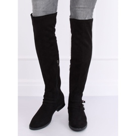 Botas de camurça preta K1807811 Negro preto 1