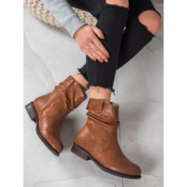 Super Me Botas de cowboy quentes castanho 2