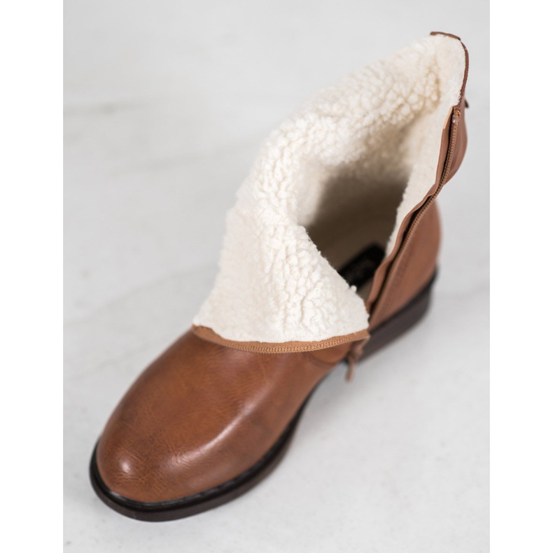 Super Me Botas de cowboy quentes castanho 1 Super Me Botas de cowboy quentes castanho 1