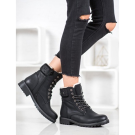 SHELOVET Elegant Trappers preto 1