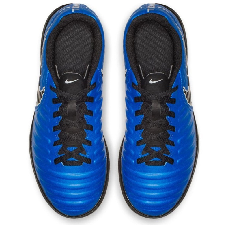 Chuteiras Nike Tiempo Legend 7 Club Ic Jr AH7260 400 azul marinho azul 1