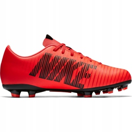 Sapato Nike Mercurial Victory Vi Fg Jr 831945 616 laranja vermelho 2 Sapato Nike Mercurial Victory Vi Fg Jr 831945 616 laranja vermelho 2