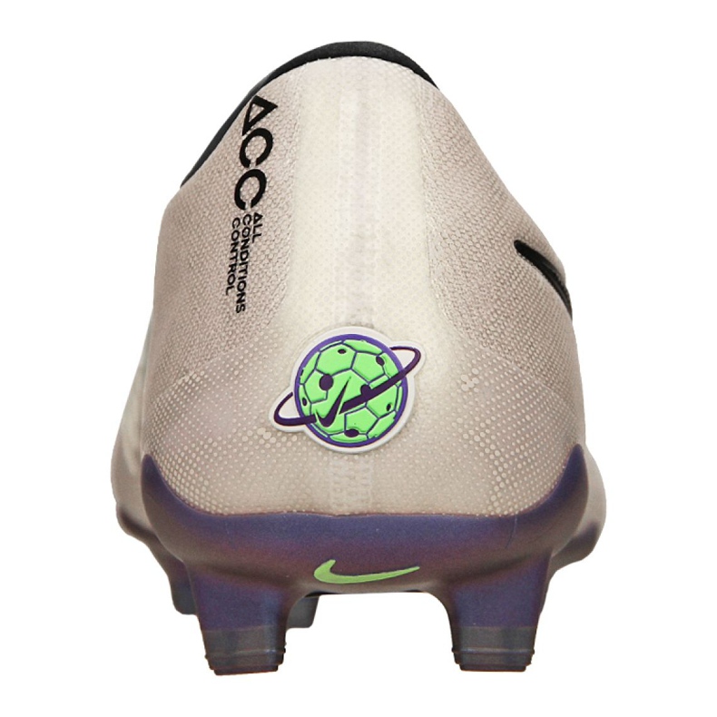 Chuteiras Nike Phantom Vnm Elite Fg M AO7540-005 branco bege 2