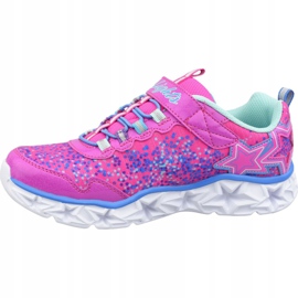 Sapatos Skechers Galaxy Lights Jr 10920L-NPMT rosa 1 Sapatos Skechers Galaxy Lights Jr 10920L-NPMT rosa 1