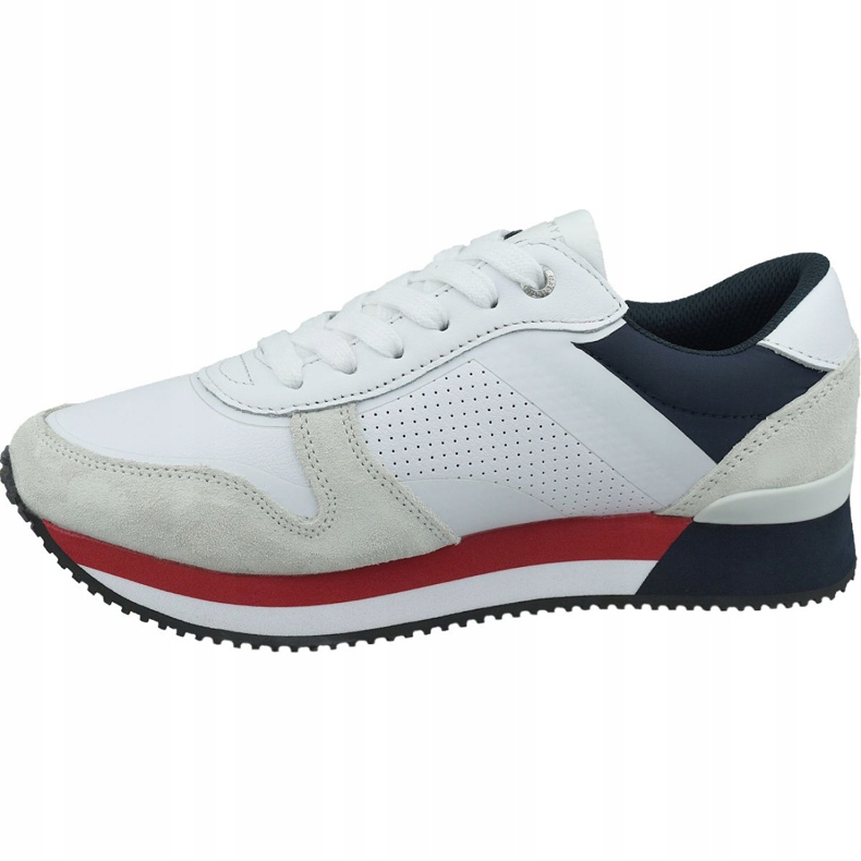 Tênis Tommy Hilfiger Active City W FW0FW04304 020 branco vermelho azul marinho 1