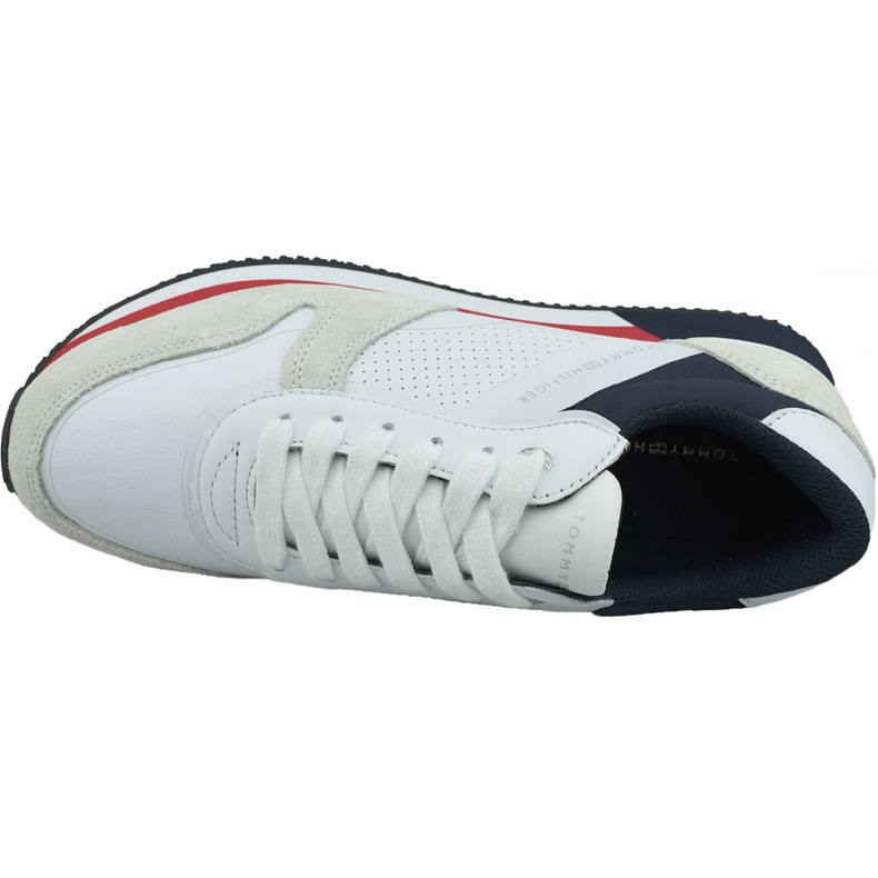 Tênis Tommy Hilfiger Active City W FW0FW04304 020 branco vermelho azul marinho 2