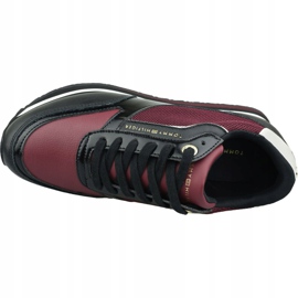 Tênis Tommy Hilfiger Tommy Retro Marca W FW0FW04305 Gby vermelho 2