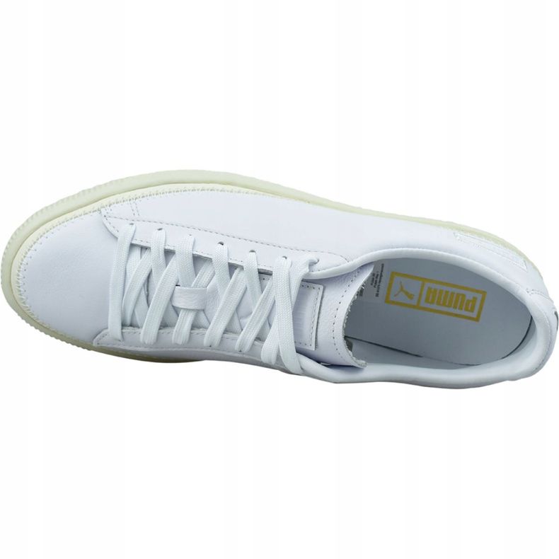 Cesta Puma Costurada M 368387 01 branco 2