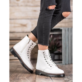 SHELOVET Trabalhadores brancos com couro ecológico 1