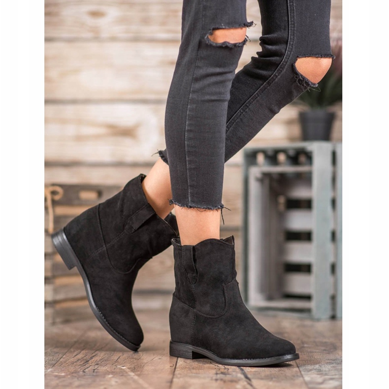 Seastar Botas de cowboy elegantes preto 1