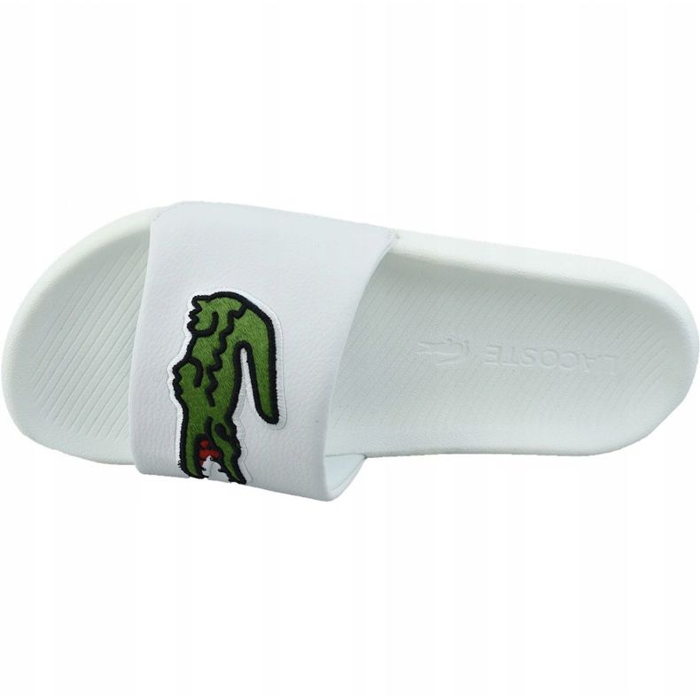 Lacoste Croco Slide 319 738CMA0073082 branco 2
