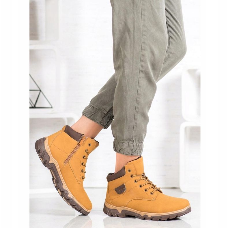 Sapatos de renda MCKEYLOR castanho 2