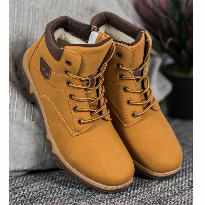 Sapatos de renda MCKEYLOR castanho 1