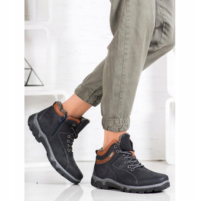 Calçados quentes MCKEYLOR azul marinho 2