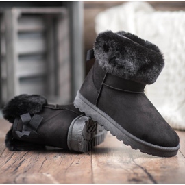 SHELOVET Mukluki Com Pele preto 1