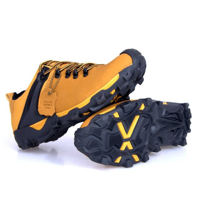 Botas Trekking Couro Nat 399 Camel marrom 2