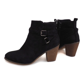 Botas de salto 99-267 pretas preto 1