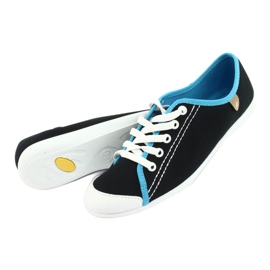 Sapatos juvenis Befado 248Q019 preto azul 5