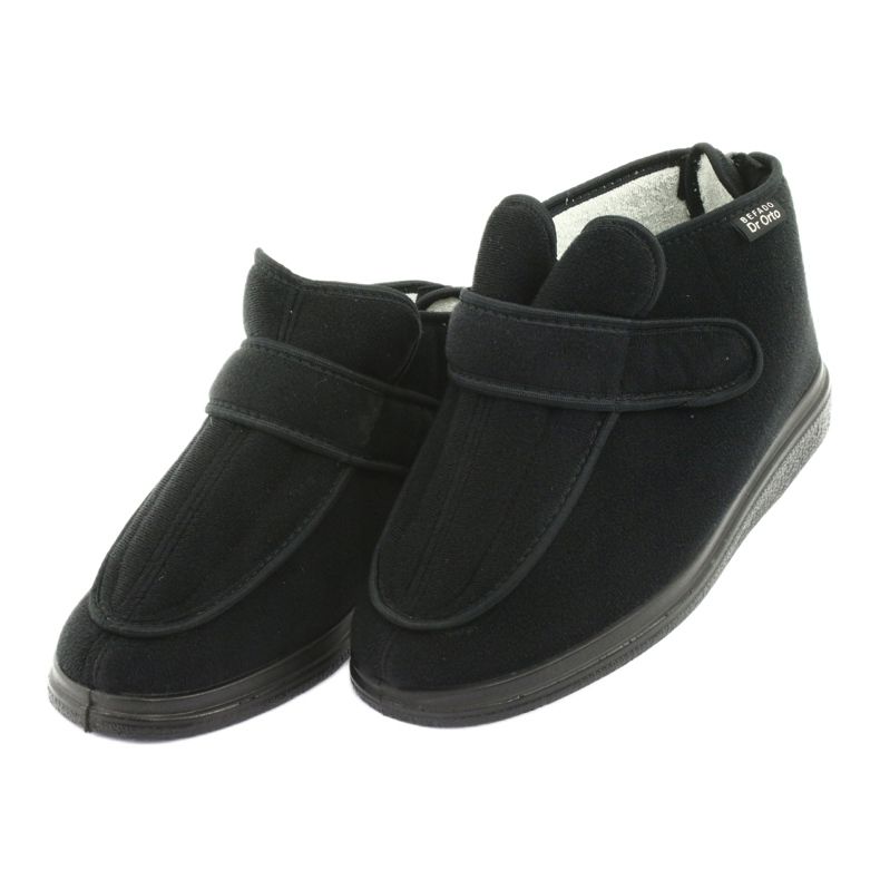 Dr.orto befado feminino para pés doentes 987d002 Black Silber Insert preto 3