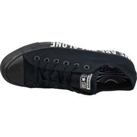 Sapatos Converse Chuck Taylor All Star Ox M 165382C preto 2