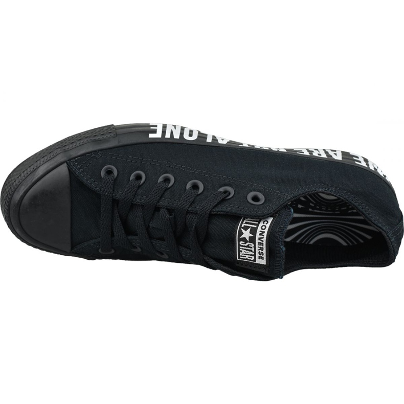 Sapatos Converse Chuck Taylor All Star Ox M 165382C preto 2
