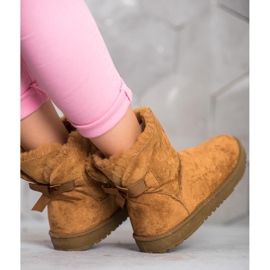 Haver Mukluki confortável castanho 1