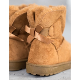 Haver Mukluki confortável castanho 2