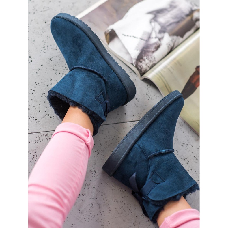 Haver Mukluki confortável azul 2