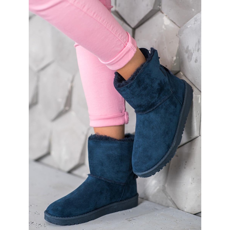 Haver Mukluki confortável azul 1