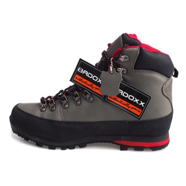 Sapatos de trekking profissionais 6540 cinza 1