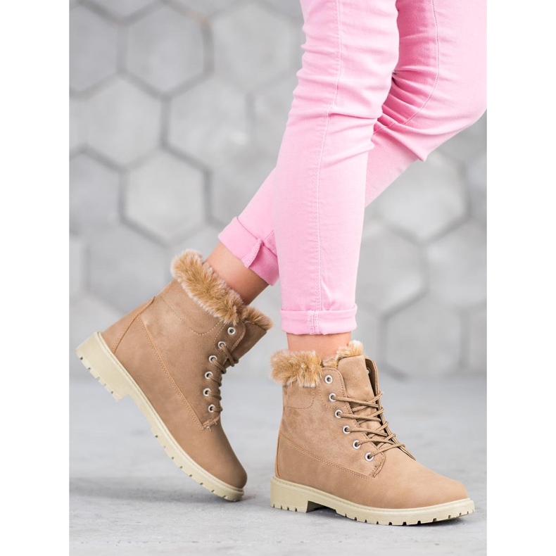 SHELOVET Caçadores Confortáveis castanho 1