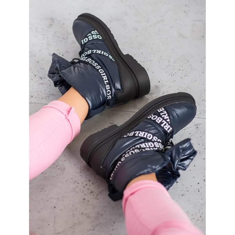 Vices Botas de neve Girl Boss azul 2