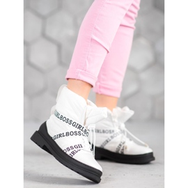 Vices Botas de neve Girl Boss branco 1