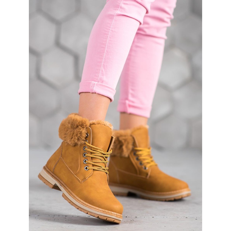 SHELOVET Caçadores de camelo com pele castanho 2